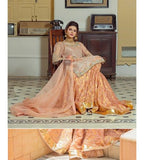 PEACH PINK FLAIRED LENGHA