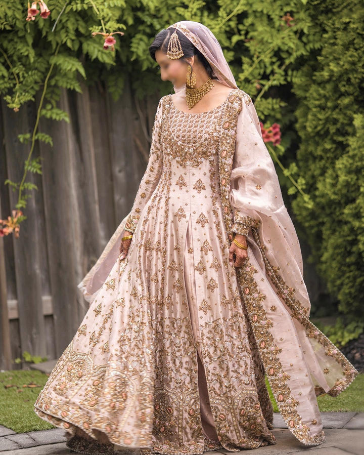 Rose Gold Bridal - Shakeelz By Zeeshan And Danish - Bridal Dress - raniazara