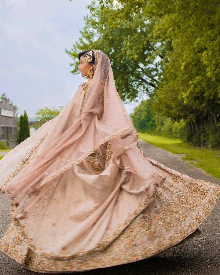 Rose Gold Bridal - Shakeelz By Zeeshan And Danish - Bridal Dress - raniazara