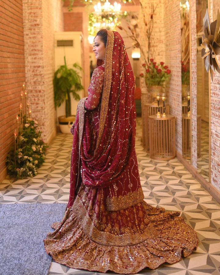 Red Bridal - Shakeelz By Zeeshan And Danish - Bridal Dress - raniazara