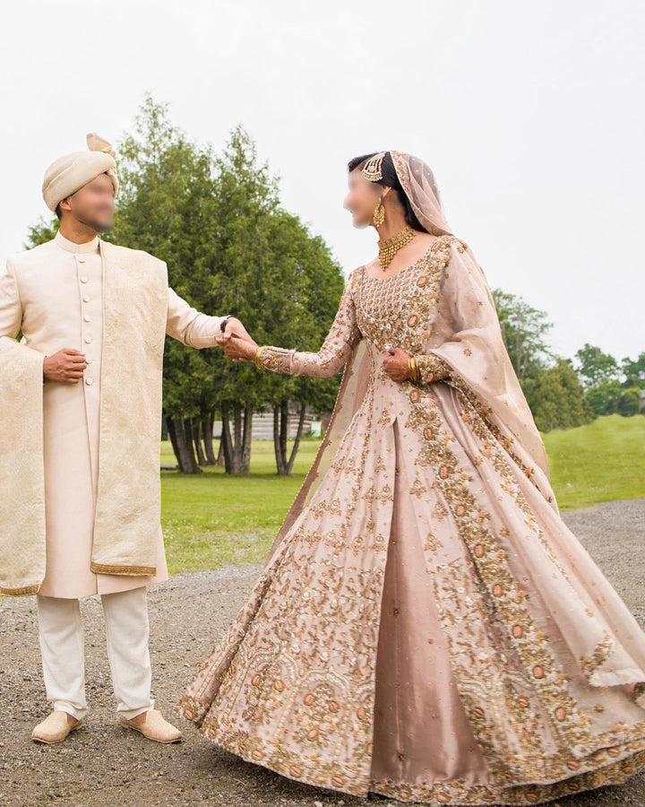 Rose Gold Bridal - Shakeelz By Zeeshan And Danish - Bridal Dress - raniazara