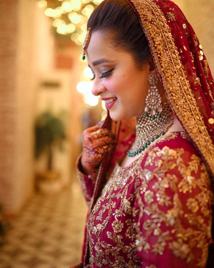 Red Bridal - Shakeelz By Zeeshan And Danish - Bridal Dress - raniazara