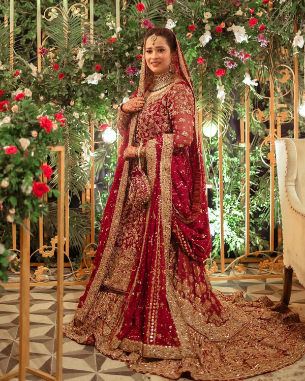 Red Bridal - Shakeelz By Zeeshan And Danish - Bridal Dress - raniazara