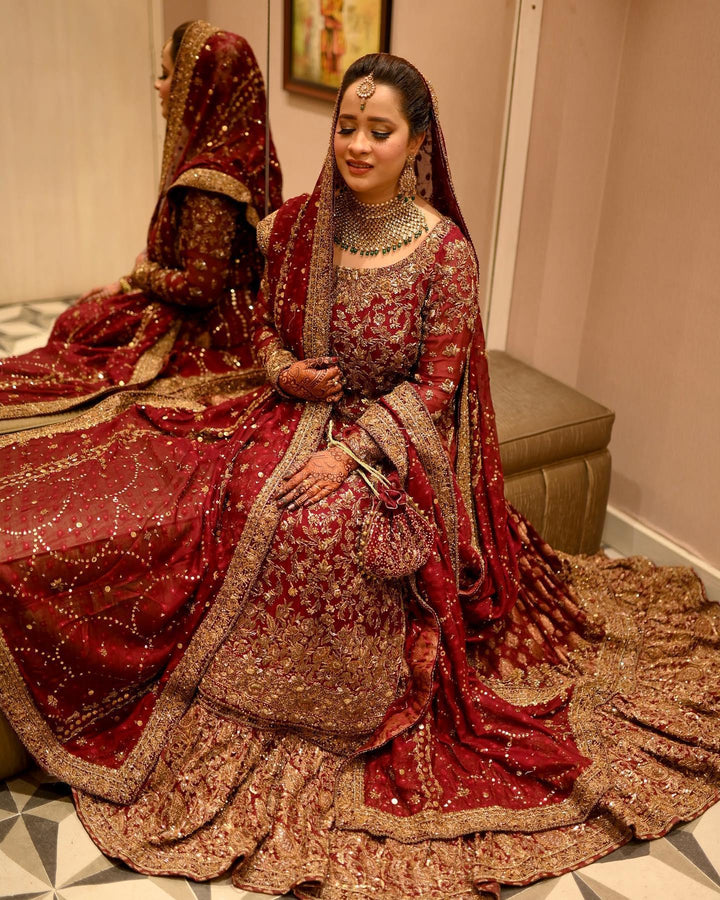 Red Bridal - Shakeelz By Zeeshan And Danish - Bridal Dress - raniazara