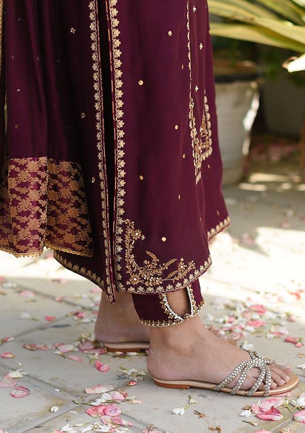 Aleena With Pants And Dupatta raniazarastudio