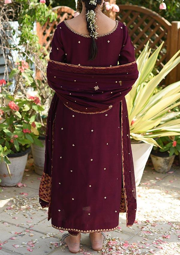 Aleena With Pants And Dupatta raniazarastudio
