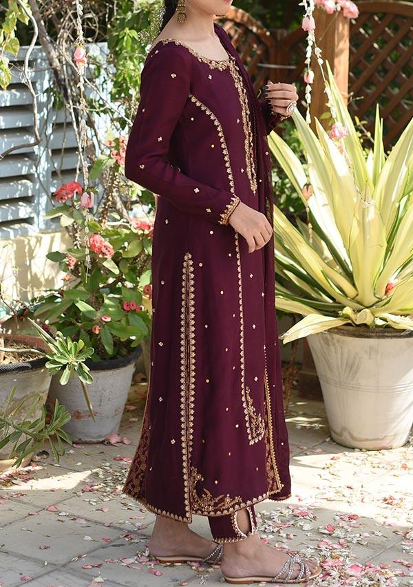 Aleena With Pants And Dupatta raniazarastudio