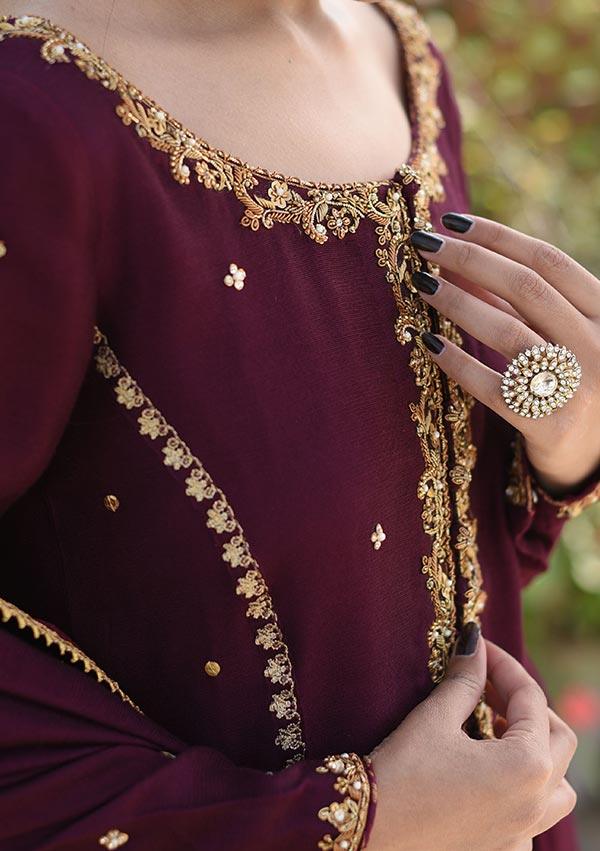 Aleena With Pants And Dupatta raniazarastudio