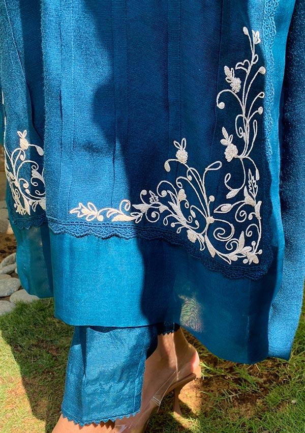 ELLE WITH PANTS AND DUPATTA raniazarastudio