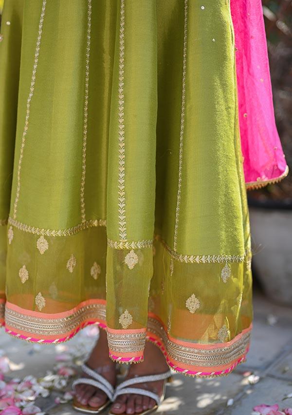 Inaya With Pants And Dupatta raniazarastudio