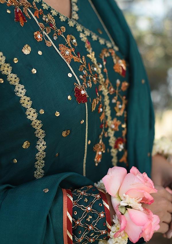 Mia With Pants And Dupatta raniazarastudio