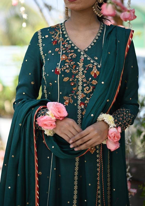 Mia With Pants And Dupatta raniazarastudio