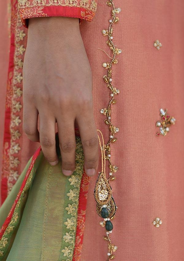 Rameen With Pants And Dupatta raniazarastudio